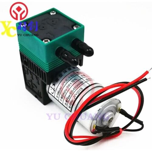 High Quality 24V 7W Micro Diaphragm Large Flow JYY Ink Pump for Infinite/Allwin/Locor Inkjet Printer (600-650ml/min) Good Price