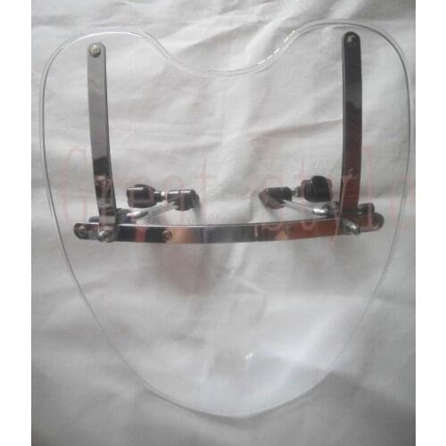 New For Suzuki Cruisers & Standards Models As Boulevard S40 S50 S83 Intruder 800 1400 Savage Windshield 1969-2015 Clear