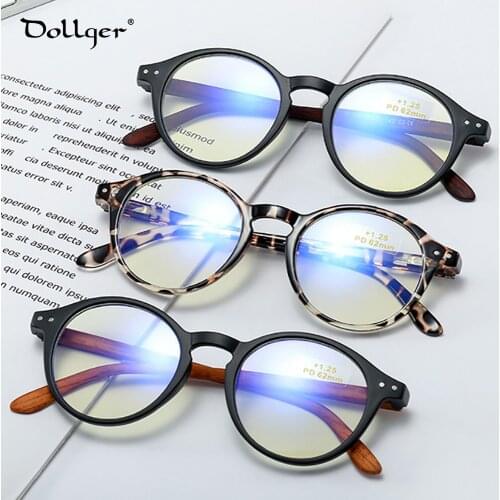 Dollage Reading Glasses Women Men Blue Light Blocking Eyeglasses Presbyopic Diopter Reader Computer Eyewear +1.0 1.5 2.0 2.5 3.0
