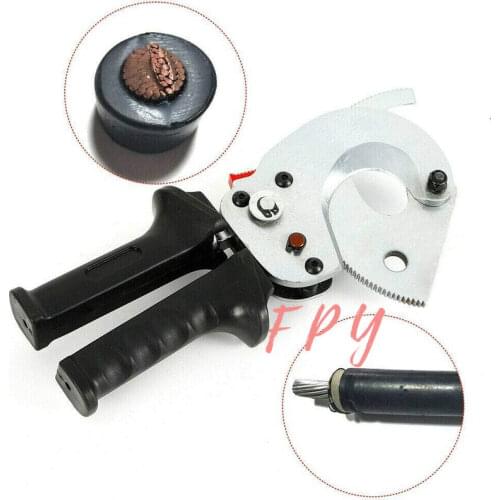 Ratchet Cable Cutter 500mm2 Aluminum/400mm2 Copper Ratcheting Wire Cutter Wire Cable Cutting for Copper & Aluminum Cable