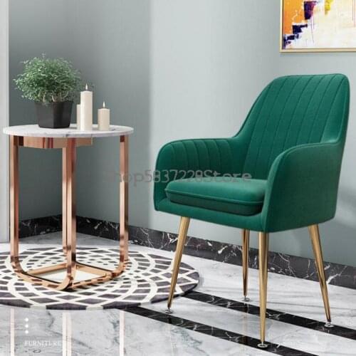 Nordic Net Red Chair Simple Desk Chair Dresser Armchair Chair Home Dining Chair Cosmetic Manicure Chair