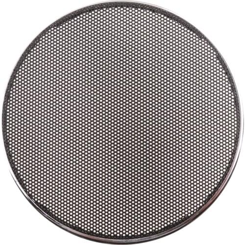 Mesh Car Speaker Protective Grille Mesh Decorative Circle Protective Cover Grille Plastics Alloy for Car Home Speaker Cabinet