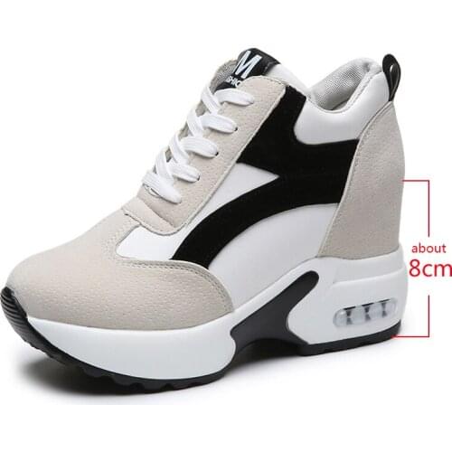 2020 women sneakers shoes for women Platform Shoes Breathable Height Increasing Shoes Trainers Sneakers Woman zapatillas mujer