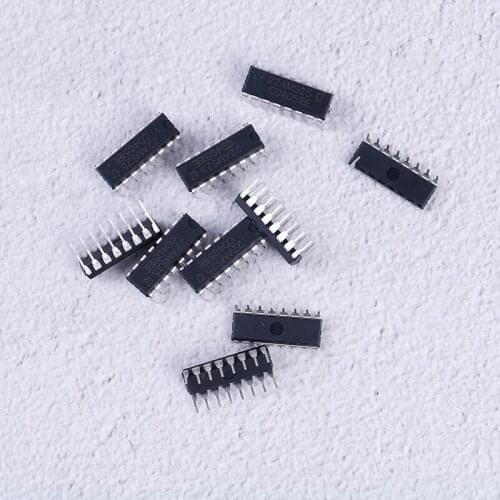 Wholesale Black 10 Pieces CD4051BE CD4051 4051BE 4051 Analog Switch Directly Into DIP-16