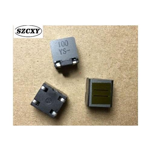 100%New and original 10PCS 7G09B-100M 2X10UH 5A 10X9X10MM