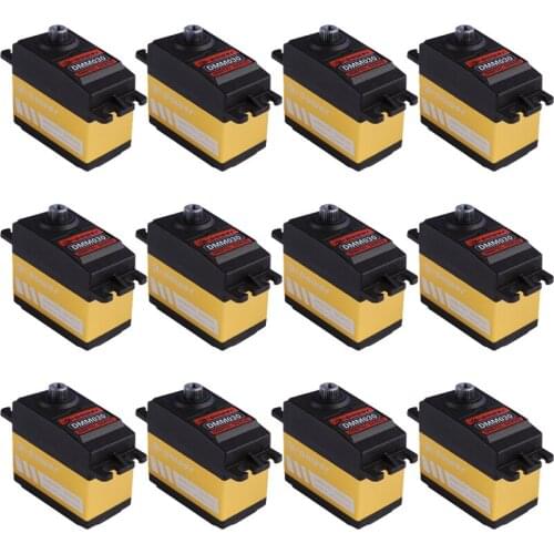 12PCS K-power DMM030 3KG/0.12S Metal Gear Standard Digital RC Servo Motor for 1/10 1:10 Scale RC Car Model Toys Hobbies