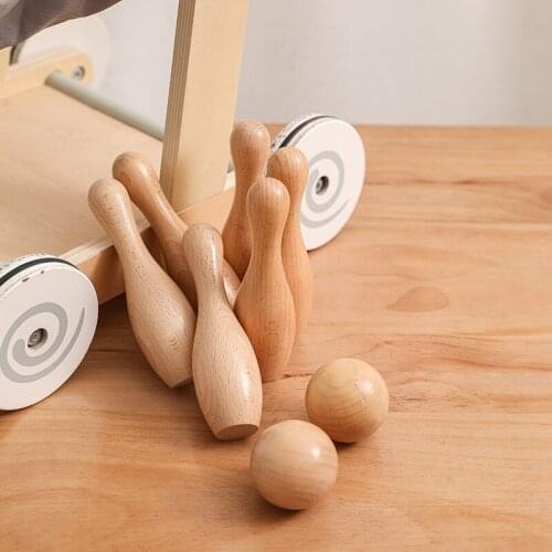 2021 Kids Fun outdoor Toys Bowling Toys Set Childrens desktop parent-child interactive game Developmental Sport for Kids