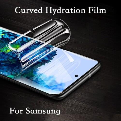 3D Curved Film For Samsung S20 S20+ A50 Galaxy S10 5G S10+ S10E S7 Edge S8 S8+ S9 S9+ Note 9 Screen Protector Not Tempered Glass