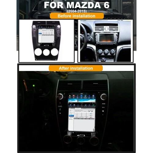 Android vertical screen car DVD player multimedia player For-Mazda 6/Mazda6 2004-2015 car radio GPS navigation