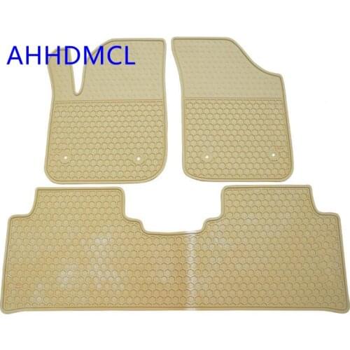 Car Rubber Mats Floor Mats Anti Slip Mat Carpets Feet Pads Custom Fit For Envision 2016 2017 2018 2019 2020 Left Hand Drive