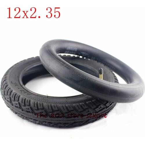Free shipping 12x2.35 tyre & inner tube 12*2.35 tyre fits gas and electric scooters e-Bike Mini crosser Mini dirt bike 12'' tire