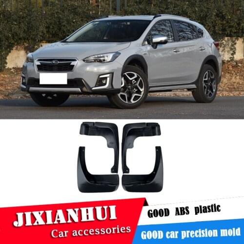 For Subaru XV 2018-2020 Mudflaps Splash Guards Front With the color and rear Mud Flap Mudguards Fender Modified special