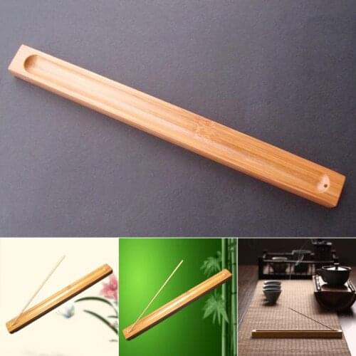 Bamboo Material Stick Incense Plate Holder Fragrant Ware Stick Incense Holder C1