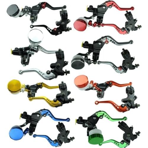 For Honda CBR600F CBF600 Hornet CB600F CBF CBR 600 CNC Motorcycle Brake Clutch Levers Master Cylinder Reservoir Hydraulic Brake