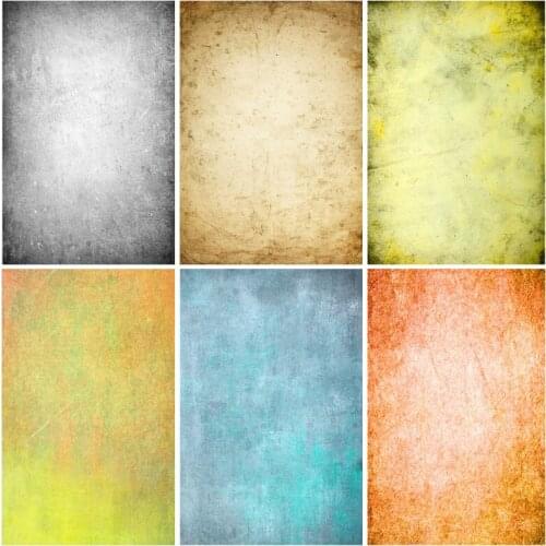 Gradient Solid Color Vintage Background Retro Baby Shower Newborn Portrait Photography Backdrops For Photo Studio 21412FXX-07