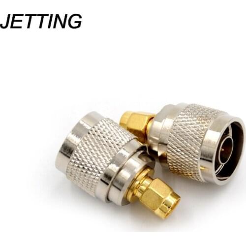 JETTING N Male to SMA Male RF Coaxial Cable Adapter Jack Connector Jack for Cell Phone Mobile Signal Booster Repeater Amplifier