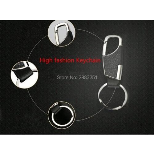 HOT Car Styling Fashion Leather Key Chain Key Ring For Lexus rx350 rx gs is250 gs300 rx300 nx rx330 gx470 lx470 car accessories