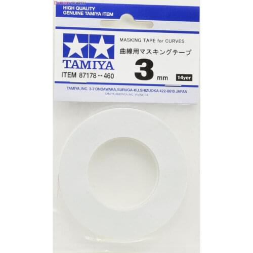 NEW Tamiya 87178 Masking Tape for Curves 3mm
