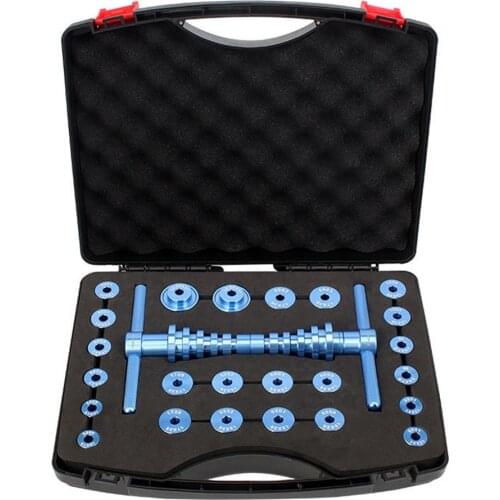 Bicycle Multitool Repair Tool Set Kit For Press-in Installation Of Hub Tower Base Bottom Axle Soft Tail Frame Pivot Bearing