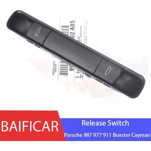 Baificar Brand New Genuine Hood & Decklid Release Switch Assembly 99761310502A05 For Porsche 987 977 911 Boxster Cayman