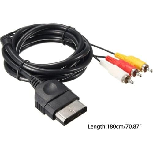 New HOT 1.8m HDMI-compatible Male to 3 RCA 1080P AV Audio Video Component Convert Cable For X-BOX HDTV DVD TV Cord