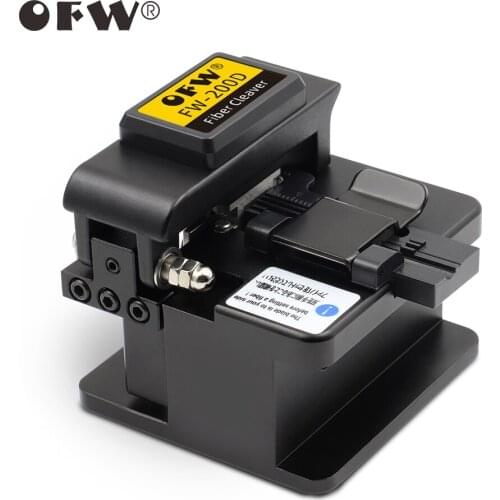 Optical Fiber Cleaver Cable Cutting Knife High Precision Fiber Optic Cutter FW-200D