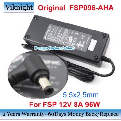Original 12V 8A Adapter FSP096-AHA 96W Power Supply charger Laptop Adapters for FSP FSP096-AHA Qnap TS-451 NAS charger adapter
