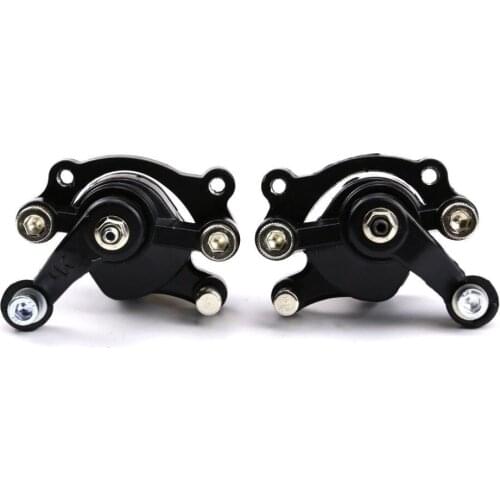 Front + Rear Disc Brake Caliper Pad 47cc 49cc Dirt Mini Pocket Bike Scooter ATV For Motovox MBX10,MBX 11