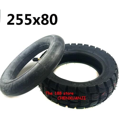 10x3 Inch Off Road Tyre Pneumatic Tire Inner Tube Inflatable Tyre for Electric Scooter Speedual Grace 10 Zero 10X 10*3.0 255x80