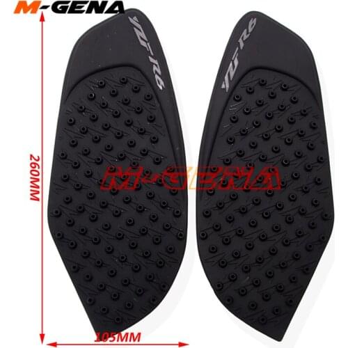 For YZF600 YZF-R6 YZF R6 2008-2015 11 12 13 14 Motorcycle Protector Anti slip Tank Pad Sticker Gas Knee Grip Traction Side Decal