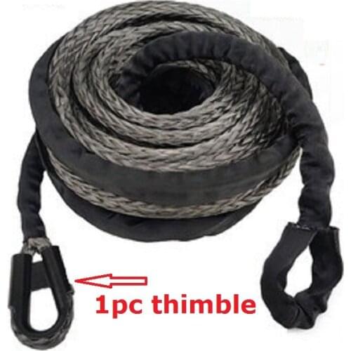 12TX15M--25M, 13MM heavy duty winch towing rope float on water ATV UTV tow trailer cable rope, boat part, marine hardware