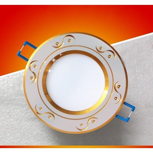 Smart Led Downlight 3W 5W DIY Daylight Dimmable Ceiling Panel Lights Color Temperature Selectable Ultra Thin Recessed Spotlights