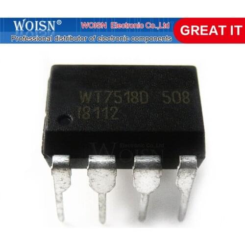 1pcs/lot WT7518D WT7518 DIP-8 In Stock