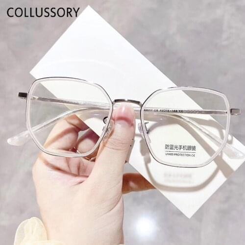 10pcs/lot Wholesale Acetate Anti Blue Light Glasses Computer Glasses Anti Radiation Eyeglasses Clear Blue Ray Glasses Women Men