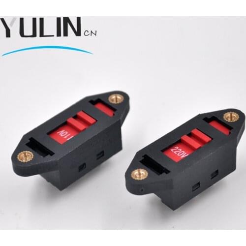 10pcs/lot Change slide switch DIP 6 pin slide switches 115V-230V 110V- 220V 127V-220V