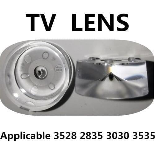 100pcs Lot SMD LED Optical Lens 2835 3535 3030 Diffuse Reflection Len For LG innotek TV Backlight Article lamp and Light box