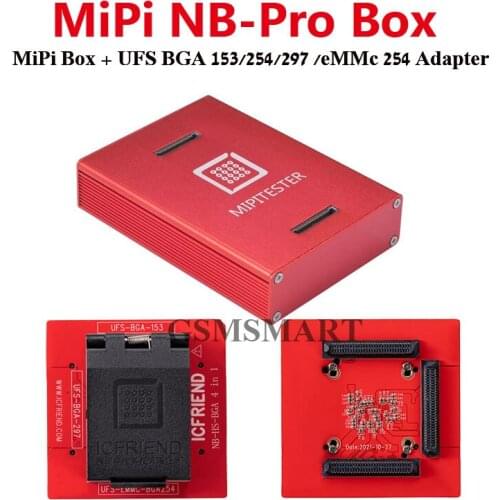 2021 MOORC MIPITESTER / MiPi Box Pro High Speed Programmer Support for EMMC and UFS