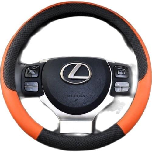 Automobile steering wheel cover Anti-slip Car steering Cover For Lexus Es300 Es200 Nx300 Rx300 UX Ct200 Is300 wheel cover
