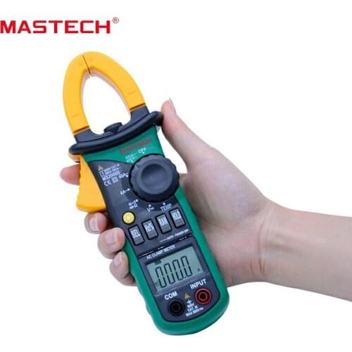 MASTECH MS2008B Auto range Digital Clamp AC DC 600V Voltage + AC 600A Current resistance,capacitance continuity diode tester