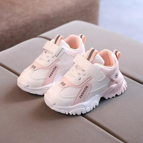 Infant Baby Running Shoes1-6 Years Toddler Kids Damping Sports Shoes Autumn Winter Boys Wear-resistant Sneakers Girls Shoes Soft