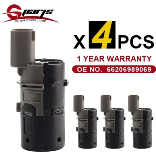 G-Parts 66206989069 PDC Parking Sensor Reverse Backup Assist For BMW 5 Series Sedan SUV E39 E46 E53 E60 E61 E63 X5 X3 1996-2006