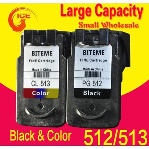 20pcs Discount PG512 PG 512 XL Black Ink Cartridge Compatible for Canon PG512 PG 512 PG510 XL ink Cartridge