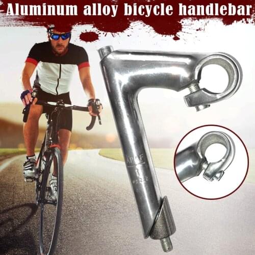Classic Bike Quill Goose Neck Stem for Handlebar Aluminum Alloy Retro Bicycle Handlebar Riser 25.4 Road Bike Accessories