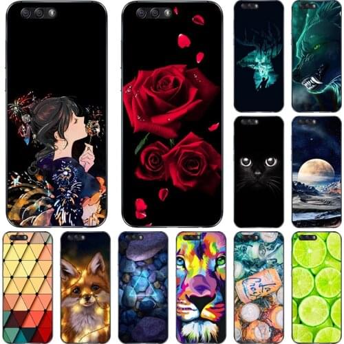 Fashion Printed Case For Asus Zenfone 4 Max ZC554KL 5.5" Cover Cool Cute Animal Fruit soft silicone Phone Case Shell