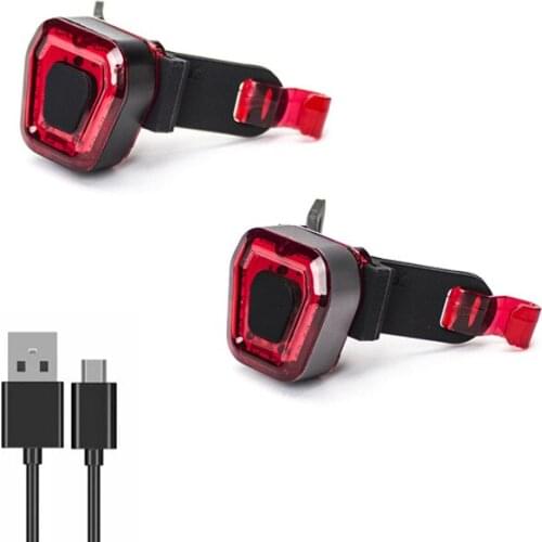 New style outdoor cycling USB charging waterproof usb bicycle tail light bicycle light
