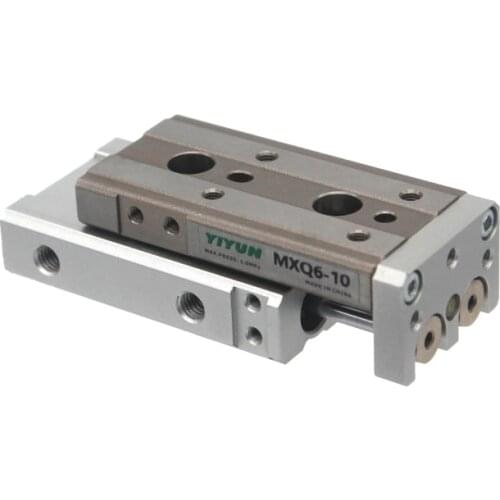MXQ6-10,20,30,40,50 MXQ8-10,20,30,40,50,75 YIYUN Brand Perform Pneumatic Components Air Slide Table Cylinder MXQ Series