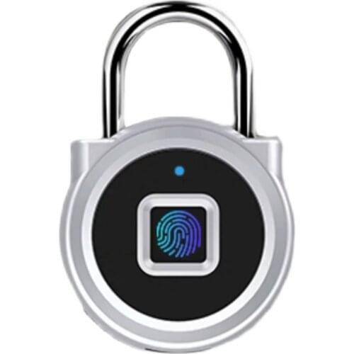 Smart fingerprint bluetooth password remote control waterproof anti-theft home outdoor outdoor courtyard gate lock padlock