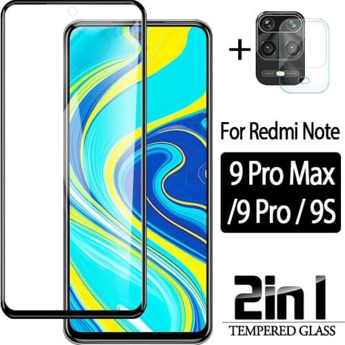 Note 9 pro glass for xiaomi redmi note9pro max 9note temepred film protection 9s screen protector xiaoni note9 xiomi red mi glas