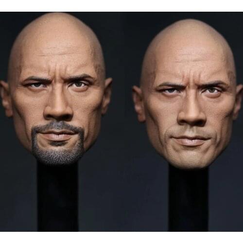 In Stock Eleven 1/6 Mr. Stone Johnson Head Carved Model Head Sculpt For 12 Inch Soldier Doll Body