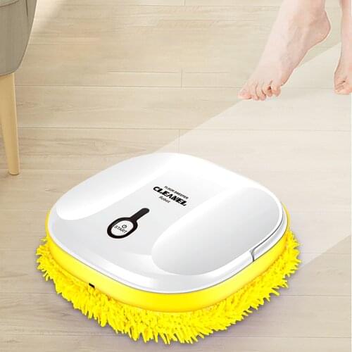 Smart Sweeping Robot Vacuum Cleaner Rechargeable Mopping Vacuum Cleaners Humidifier Spray Household Dry Wet Robot Cleaner #T2G